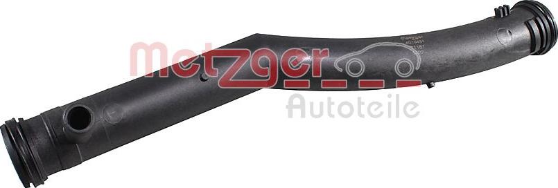 Metzger 4010431 - Трубка охлаждающей жидкости autodif.ru