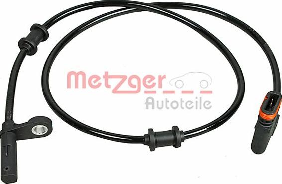 Metzger 0900965 - Датчик ABS, частота вращения колеса autodif.ru
