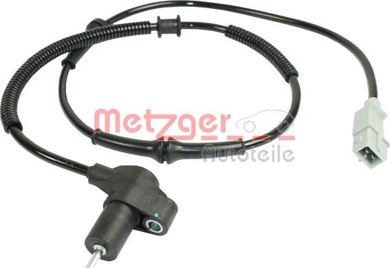 Metzger 0900902 - Датчик ABS, частота вращения колеса autodif.ru