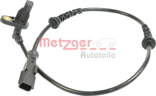 Metzger 0900910 - Датчик ABS, частота вращения колеса autodif.ru