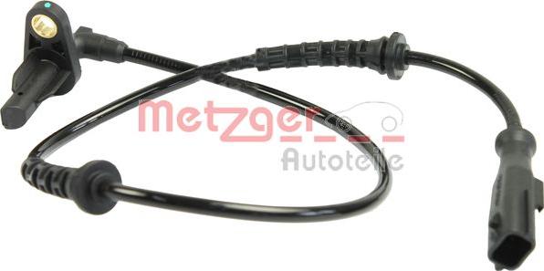 Metzger 0900911 - Датчик ABS, частота вращения колеса autodif.ru