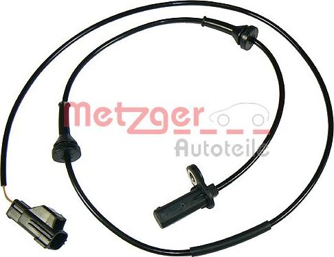 Metzger 0900596 - Датчик ABS, частота вращения колеса autodif.ru