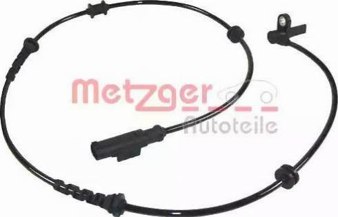 Metzger 0900640 - Датчик ABS, частота вращения колеса autodif.ru