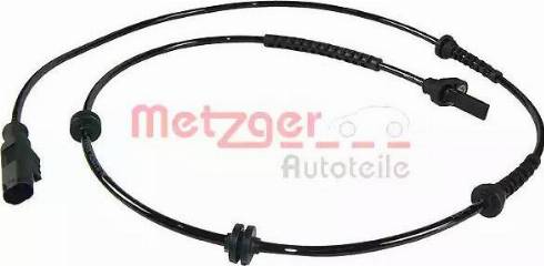 Metzger 0900653 - Датчик ABS, частота вращения колеса autodif.ru