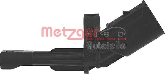 Metzger 0900081 - Датчик ABS, частота вращения колеса autodif.ru
