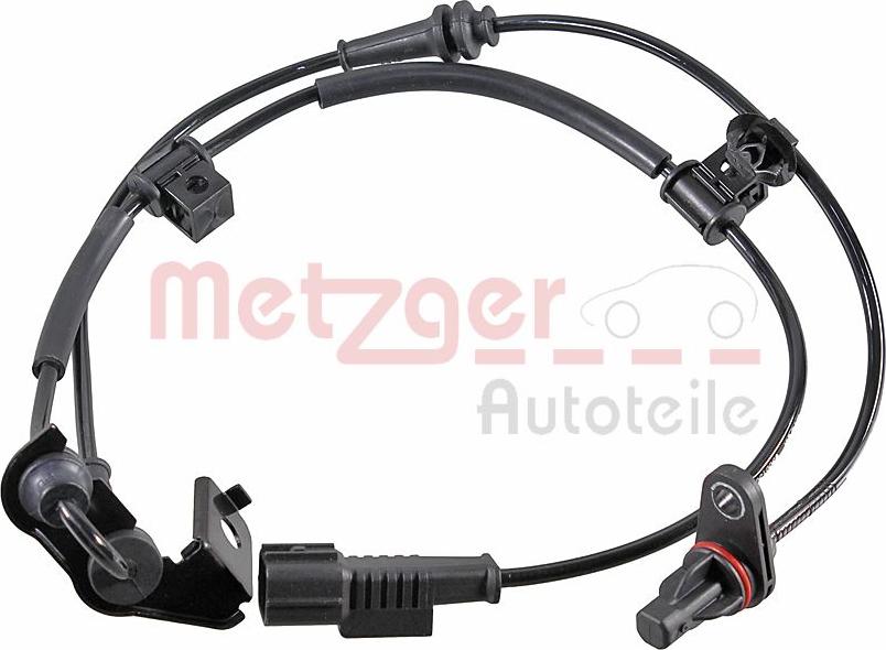 Metzger 09001503 - Датчик ABS, частота вращения колеса autodif.ru