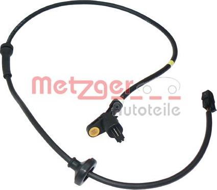 Metzger 0900115 - Датчик ABS, частота вращения колеса autodif.ru
