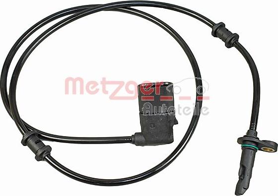 Metzger 0900117 - Датчик ABS, частота вращения колеса autodif.ru