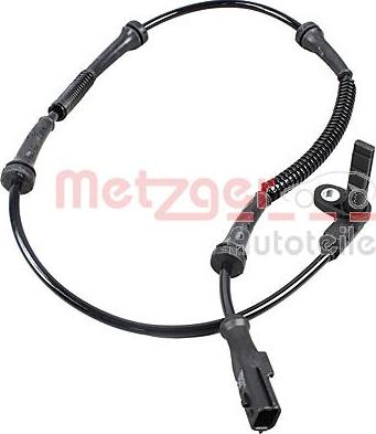 Metzger 09001291 - Датчик ABS, частота вращения колеса autodif.ru