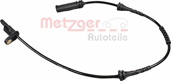 Metzger 09001221 - Датчик ABS, частота вращения колеса autodif.ru