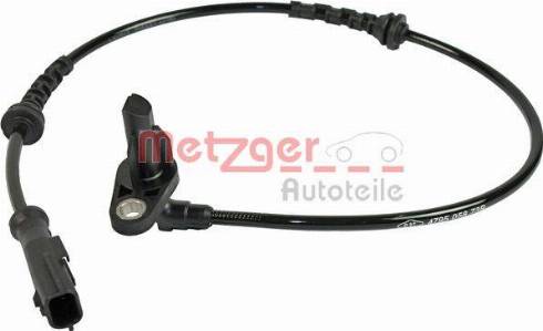 Metzger 0900817 - Датчик ABS, частота вращения колеса autodif.ru