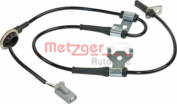 Metzger 0900827 - Датчик ABS, частота вращения колеса autodif.ru