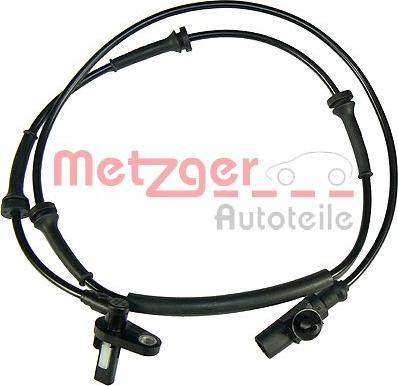 Metzger 0900393 - Датчик ABS, частота вращения колеса autodif.ru