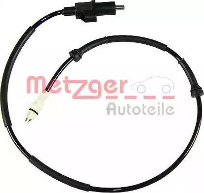 Metzger 0900375 - Датчик ABS, частота вращения колеса autodif.ru