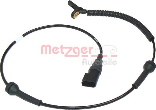 Metzger 0900299 - Датчик ABS, частота вращения колеса autodif.ru