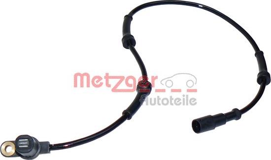 Metzger 0900279 - Датчик ABS, частота вращения колеса autodif.ru