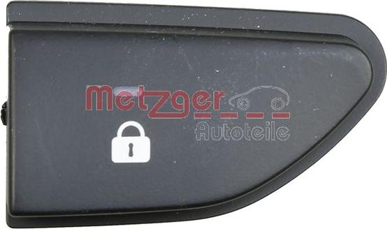 Metzger 0916598 - Выключатель, фиксатор двери autodif.ru