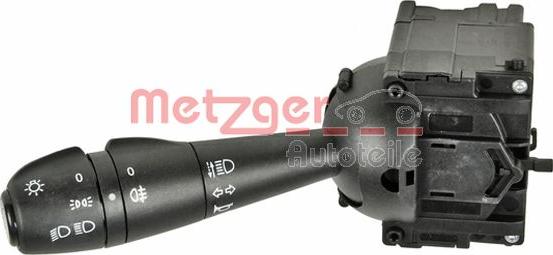 Metzger 0916521 - Выключатель на рулевой колонке autodif.ru