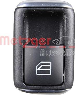 Metzger 0916716 - Выключатель, стеклоподъемник autodif.ru