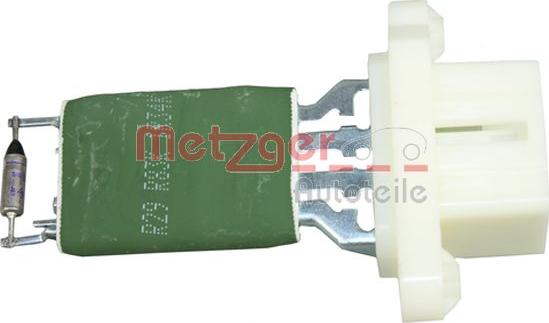 Metzger 0917029 - Сопротивление, реле, вентилятор салона autodif.ru