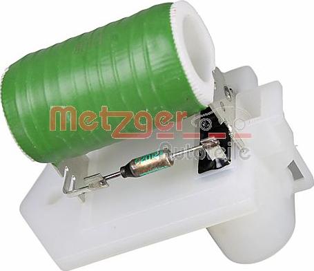 Metzger 0917350 - Дополнительный резистор, электромотор - вентилятор радиатора autodif.ru