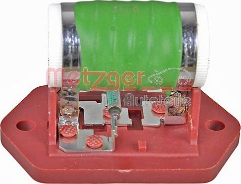 Metzger 0917358 - Дополнительный резистор, электромотор - вентилятор радиатора autodif.ru