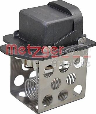 Metzger 0917367 - Дополнительный резистор, электромотор - вентилятор радиатора autodif.ru