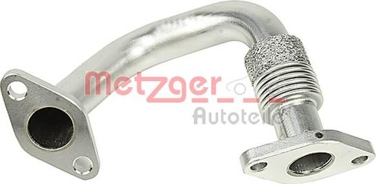 Metzger 0892655 - Трубка, клапан возврата ОГ autodif.ru