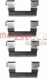 Metzger 109-1655 - Комплектующие для колодок дискового тормоза autodif.ru