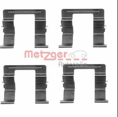 Metzger 109-1605 - Комплектующие для колодок дискового тормоза autodif.ru
