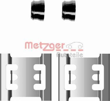 Metzger 109-1688 - Комплектующие для колодок дискового тормоза autodif.ru
