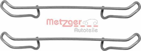 Metzger 109-1056 - Комплектующие для колодок дискового тормоза autodif.ru