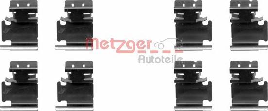 Metzger 109-1298 - Комплектующие для колодок дискового тормоза autodif.ru