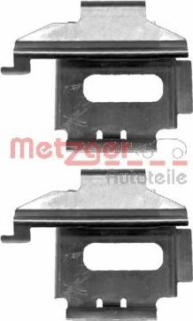 Metzger 109-1282 - Комплектующие для колодок дискового тормоза autodif.ru