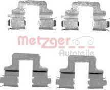 Metzger 109-1731 - Комплектующие для колодок дискового тормоза autodif.ru