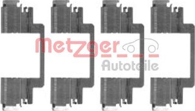 Metzger 109-1774 - Комплектующие для колодок дискового тормоза autodif.ru