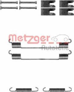 Metzger 105-0814 - Комплектующие, барабанный тормозной механизм autodif.ru