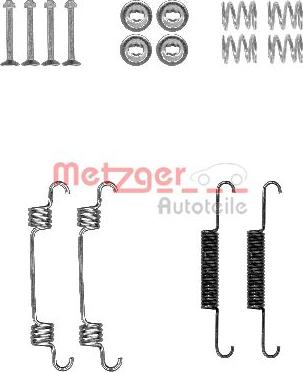 Metzger 105-0887 - Комплектующие, стояночная тормозная система autodif.ru