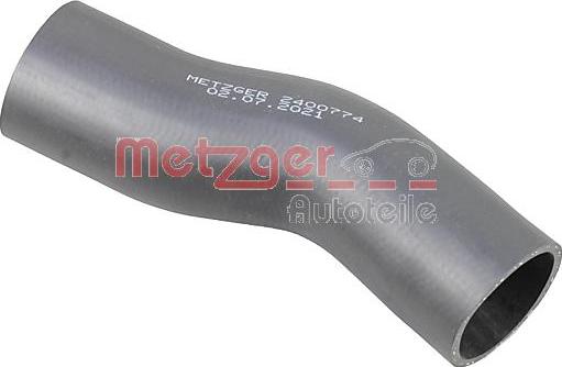Metzger 2400774 - Трубка, нагнетание воздуха autodif.ru