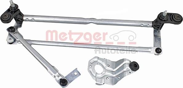 Metzger 2190963 - Система тяг и рычагов привода стеклоочистителя autodif.ru
