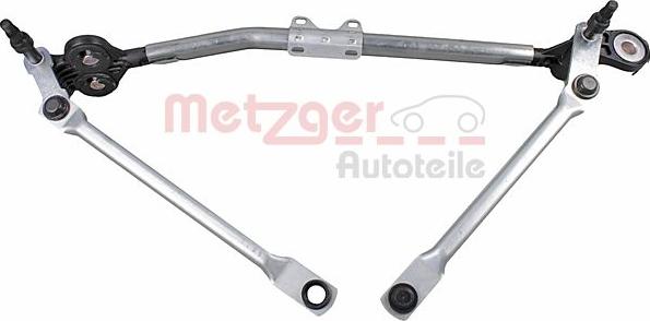 Metzger 2190982 - Система тяг и рычагов привода стеклоочистителя autodif.ru