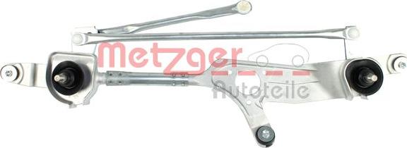 Metzger 2190217 - Система тяг и рычагов привода стеклоочистителя autodif.ru