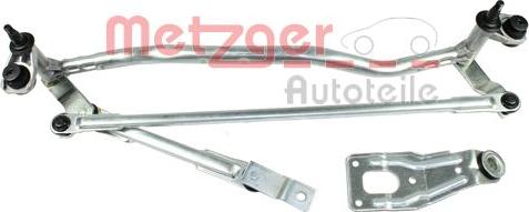 Metzger 2190222 - Система тяг и рычагов привода стеклоочистителя autodif.ru