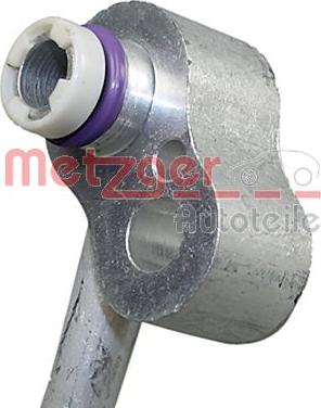 Metzger 2360093 - Трубопровод высокого давления, кондиционер autodif.ru