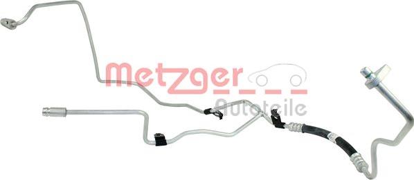 Metzger 2360048 - Трубопровод высокого / низкого давления, кондиционер autodif.ru