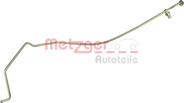 Metzger 2360016 - Трубопровод высокого / низкого давления, кондиционер autodif.ru