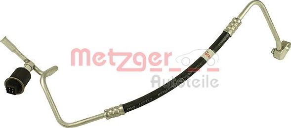 Metzger 2360018 - Трубопровод высокого давления, кондиционер autodif.ru