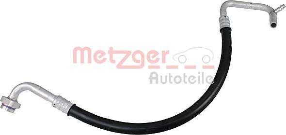 Metzger 2360075 - Трубопровод низкого давления, кондиционер autodif.ru
