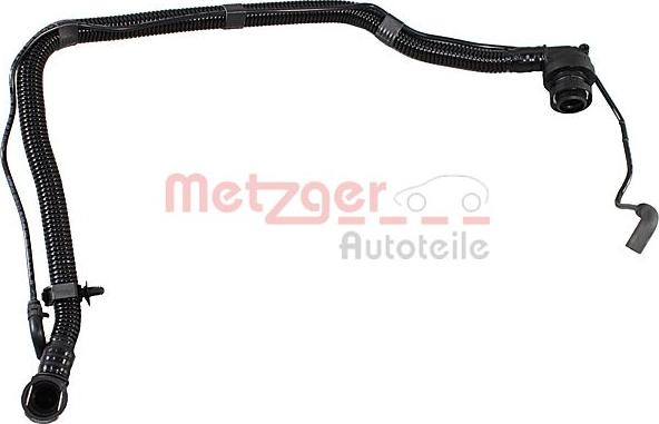 Metzger 2380125 - Шланг, вентиляция картера autodif.ru
