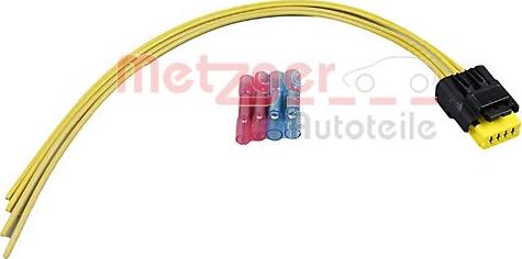 Metzger 2324101 - Ремонтный комплект кабеля, датчик давления всасывающей трубы autodif.ru